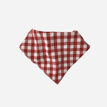 Load image into Gallery viewer, Love Henry Accessories One Size Boys Dribble Bib - Red Check
