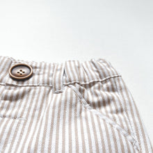 Load image into Gallery viewer, Love Henry Bottoms Baby Boys Dress Shorts - Beige Pinstripe
