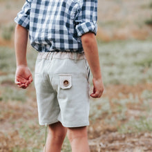 Load image into Gallery viewer, Love Henry Bottoms Boys Oscar Shorts - Faded Blue
