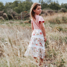 Load image into Gallery viewer, Love Henry Bottoms Girls Maggie Skirt - Fairyfloss Floral

