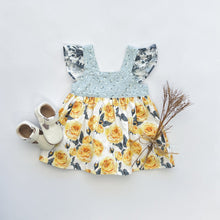 Load image into Gallery viewer, Love Henry Dresses Baby Girls Hattie Dress - Amalfi Coast
