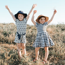 Load image into Gallery viewer, Love Henry Dresses Girls Daisy Dress - Navy Check
