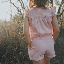 Load image into Gallery viewer, Love Henry Playsuits Girls Chloe Playsuit - Pink Gingham

