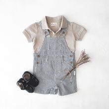 Load image into Gallery viewer, Love Henry Rompers Baby Boys Polo Romper - Dusty Beige
