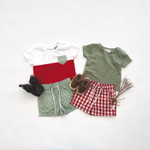 Load image into Gallery viewer, Love Henry Tops Baby Boys Plain Tee - Green
