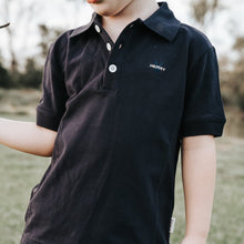 Load image into Gallery viewer, Love Henry Tops Boys Polo Shirt - Navy

