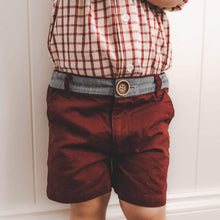 Load image into Gallery viewer, Love Henry Bottoms Boys Oscar Shorts - Burnt Red
