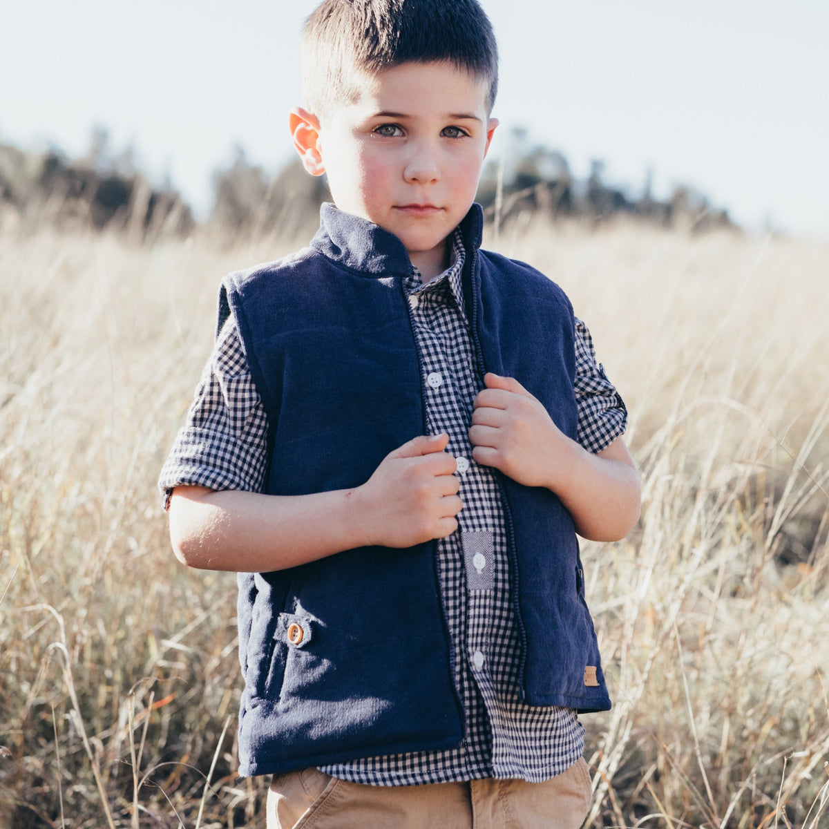 Boys on sale quilted vest