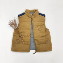 Load image into Gallery viewer, Love Henry Outerwear Boys Quilted Vest - Tan
