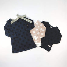 Load image into Gallery viewer, Love Henry Outerwear Girls Spot Sweater - Navy / Black
