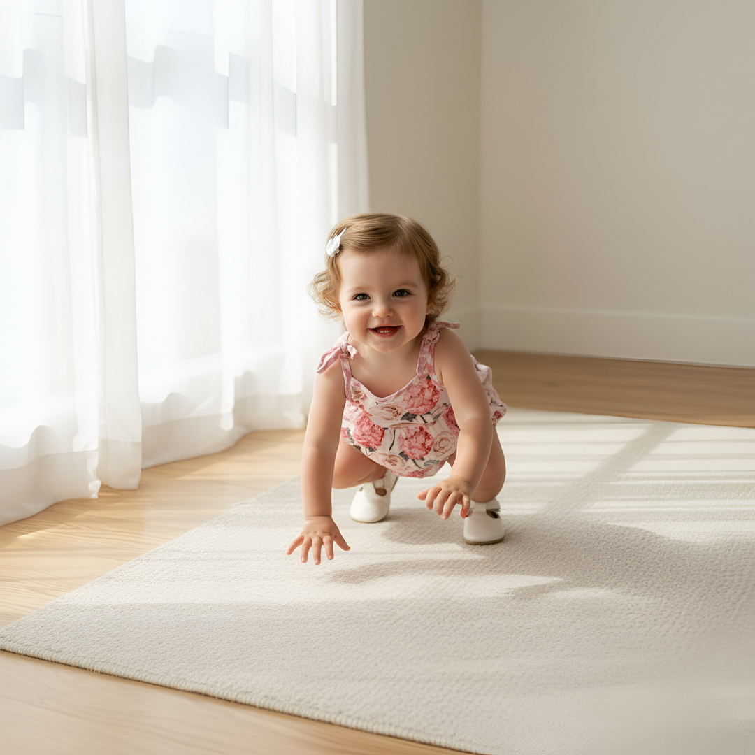 Baby Girls Elsie Playsuit - Pink Blossom