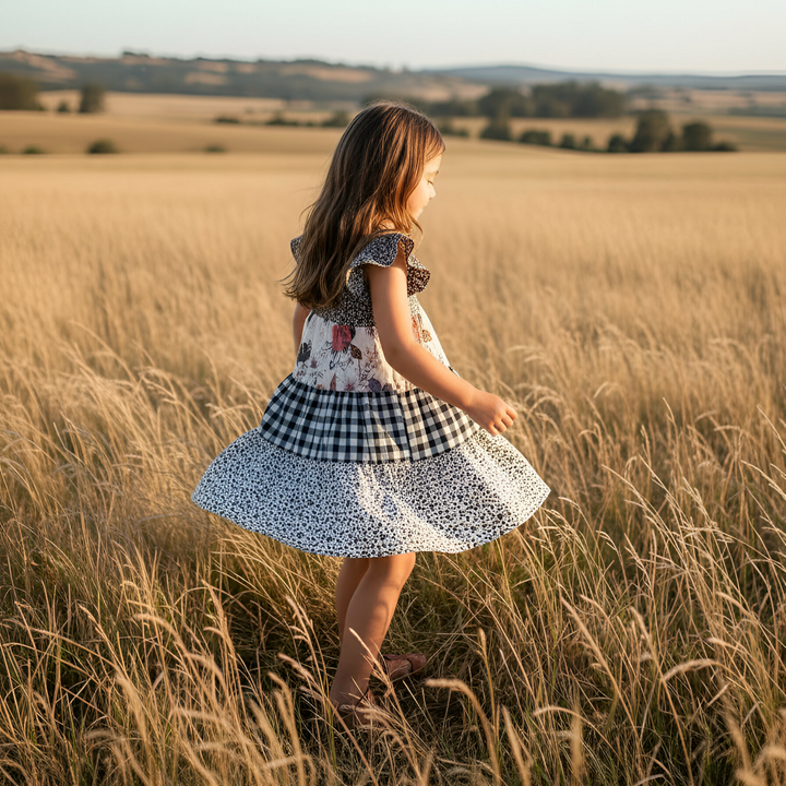 Girls Ivy Dress -  Meadow Floral