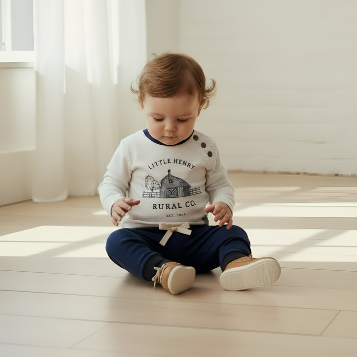 Baby Boys LS Graphic Tee - Rural Barn