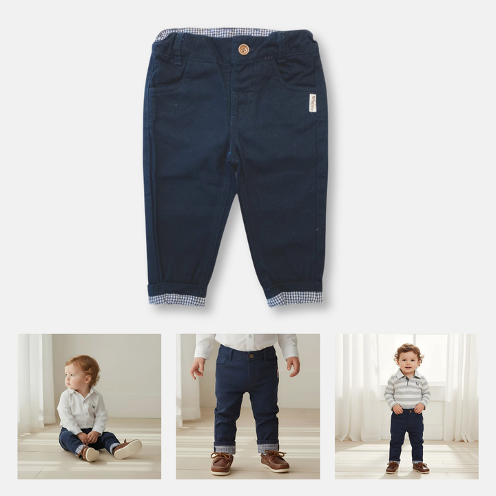 Baby Boys Chino Pant - Navy