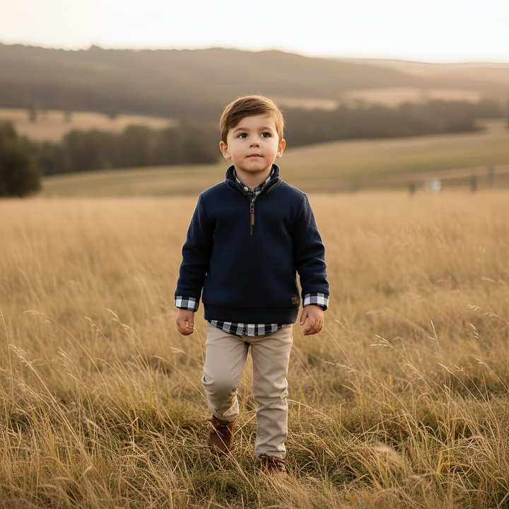 Boys Harry Jumper - Navy
