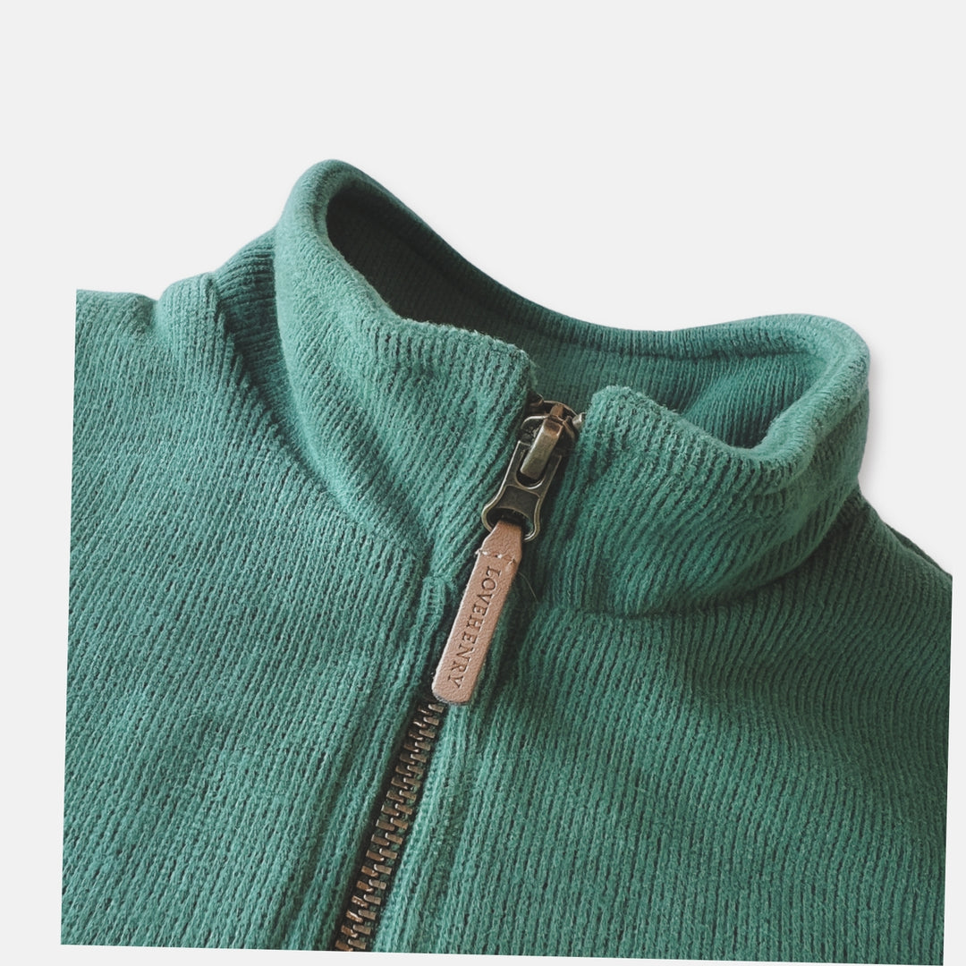Boys Harry Jumper - Green