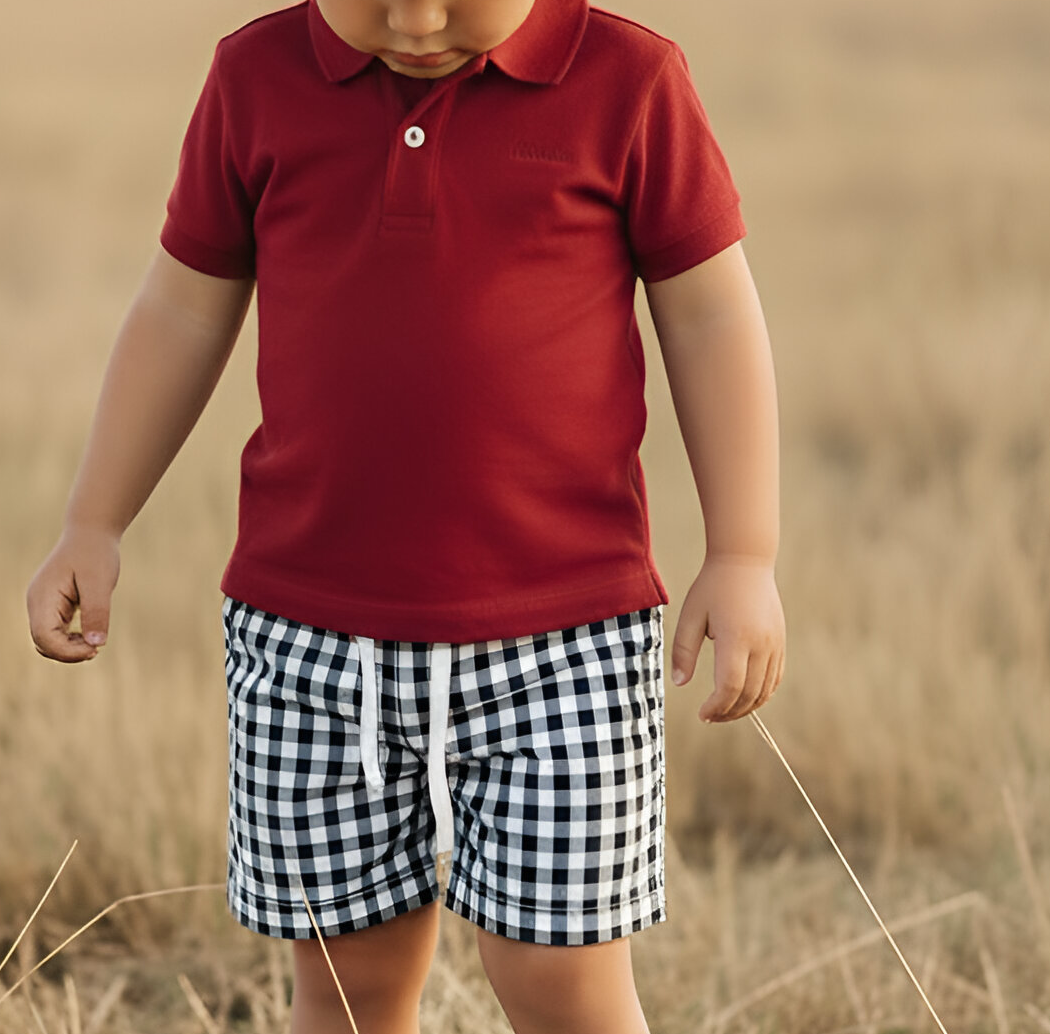 Boys Polo Shirt - Red