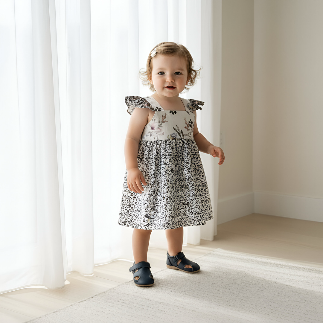 Baby Girls Hattie Dress -  Meadow Florals
