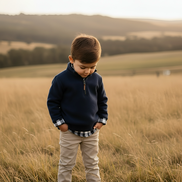 Boys Harry Jumper - Navy