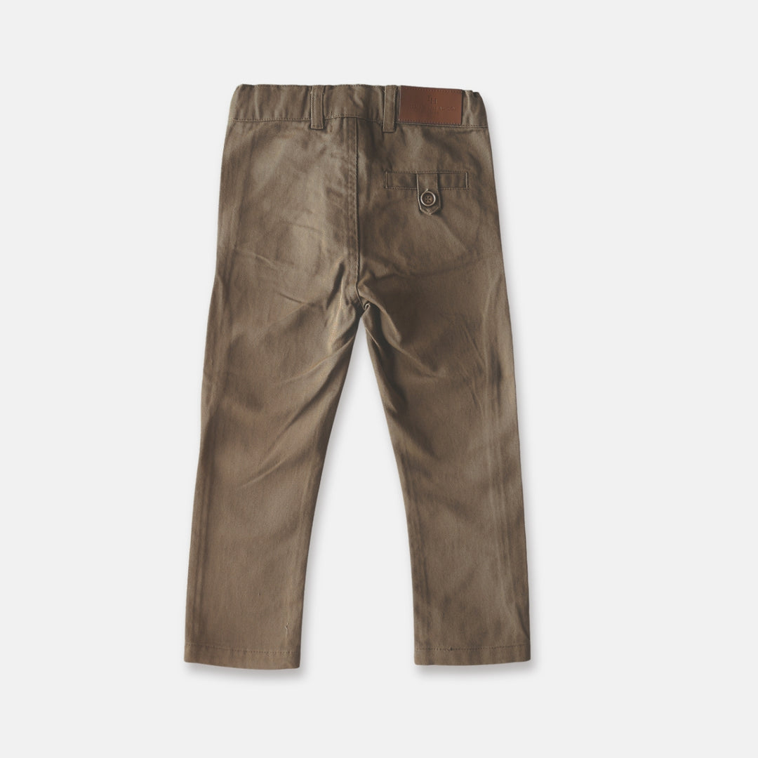 Boys Chino Pant - Taupe