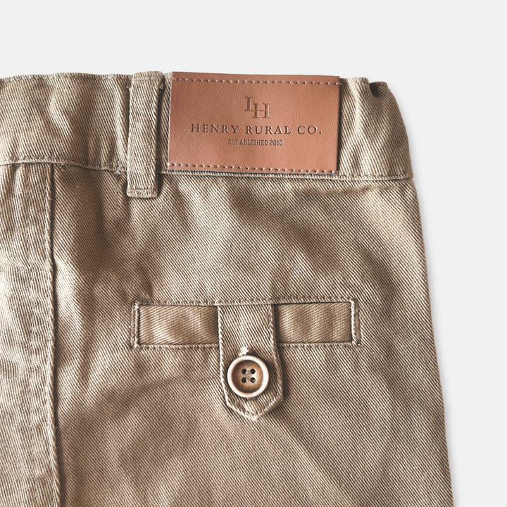 Boys Chino Pant - Taupe