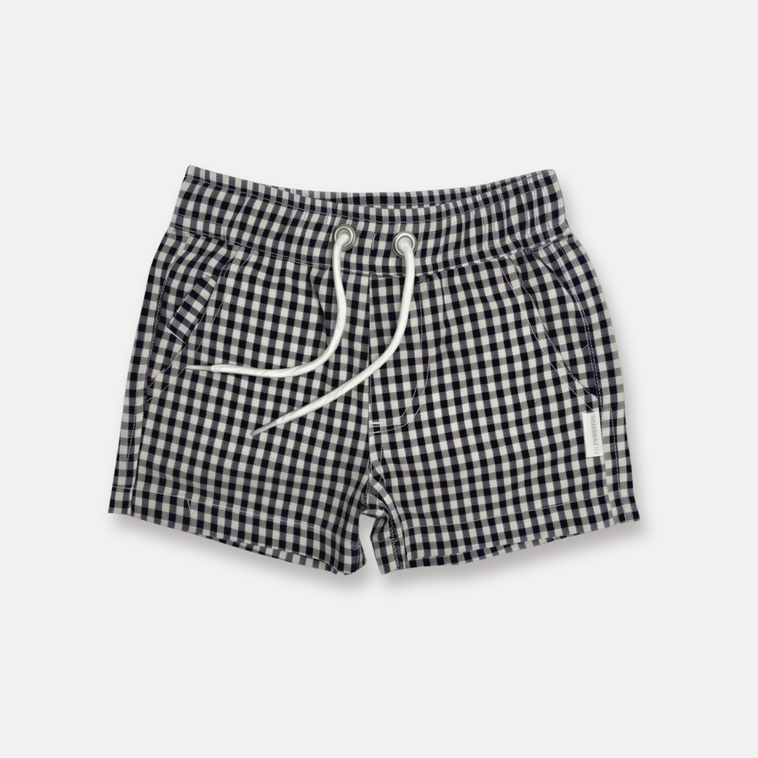 Baby Boys Sonny Short - Navy Check 26