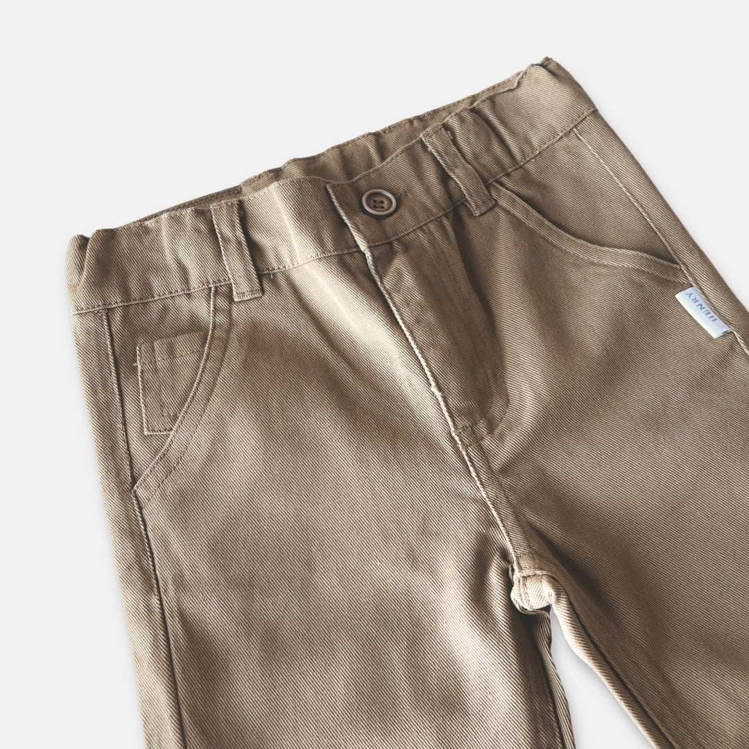 Boys Chino Pant - Taupe