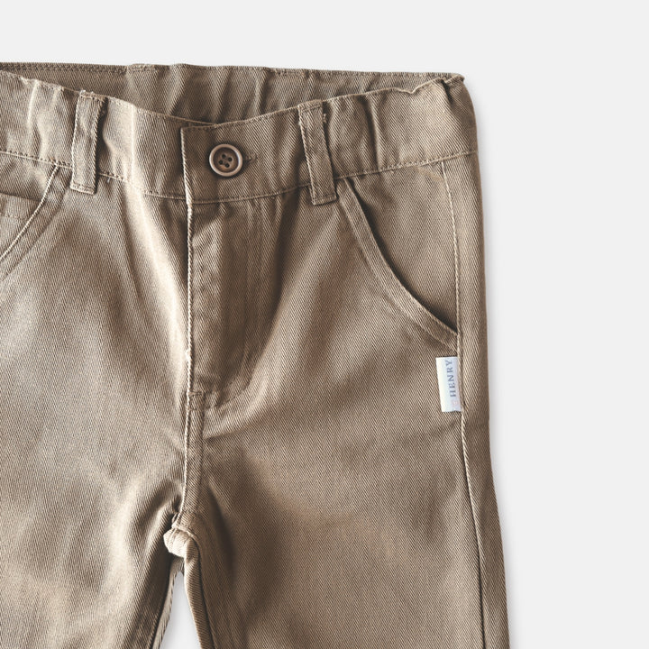 Boys Chino Pant - Taupe
