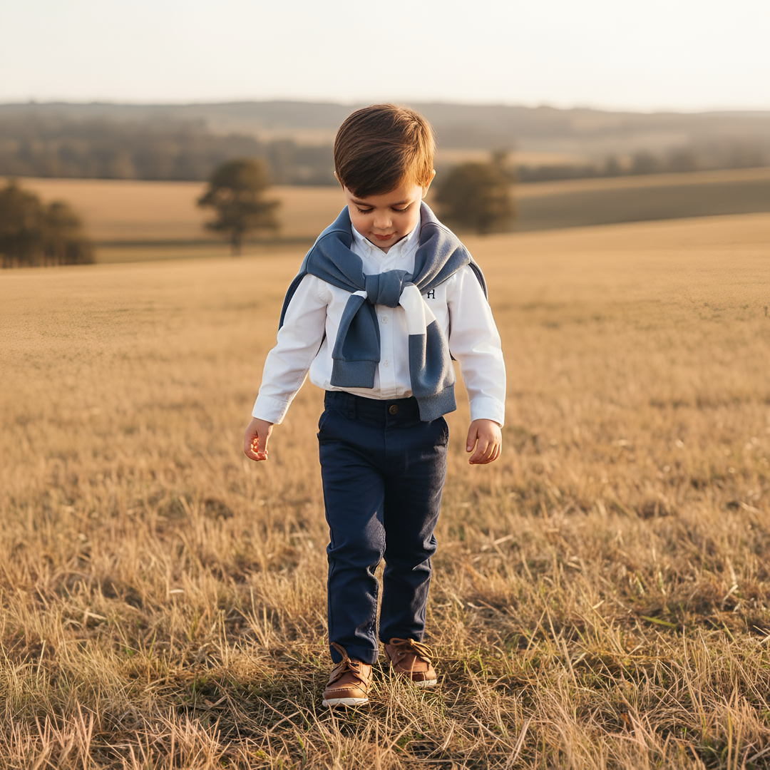 Boys Oxford Dress Shirt -  White