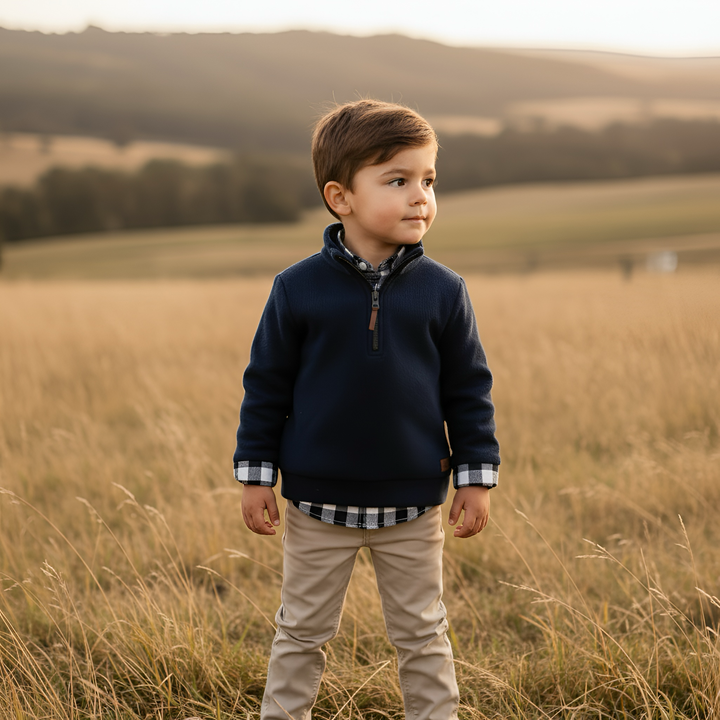 Boys Harry Jumper - Navy