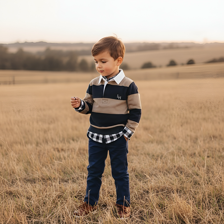 Boys Chino Pant - Navy