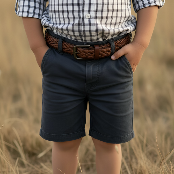 Boys Chino Shorts - Navy