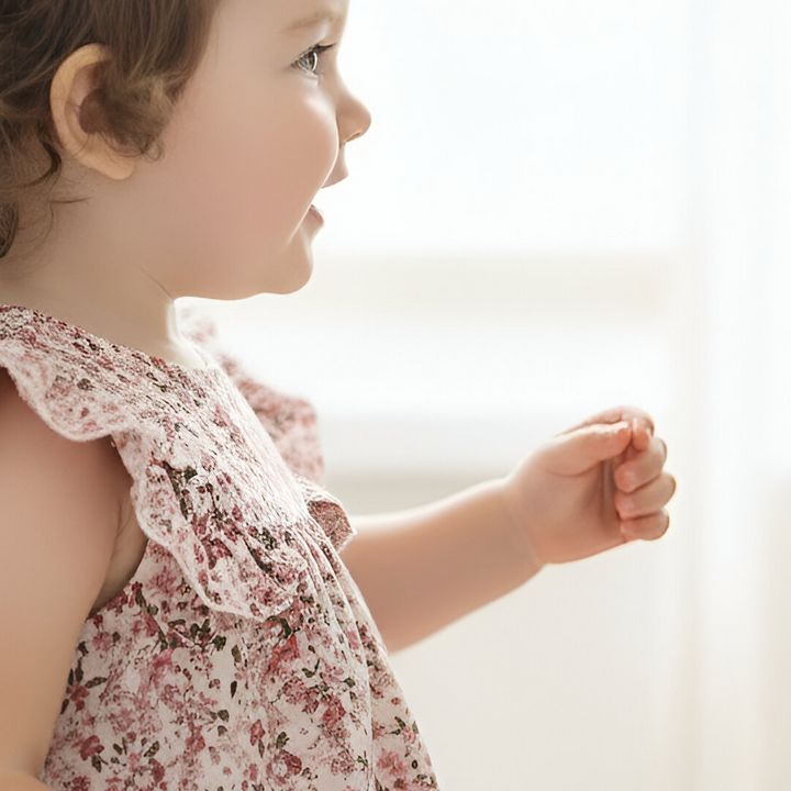 Baby Girls Tasmin Top - Pink Petite Floral