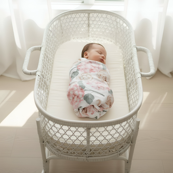 Girls Muslin Wrap - Pretty Blossom
