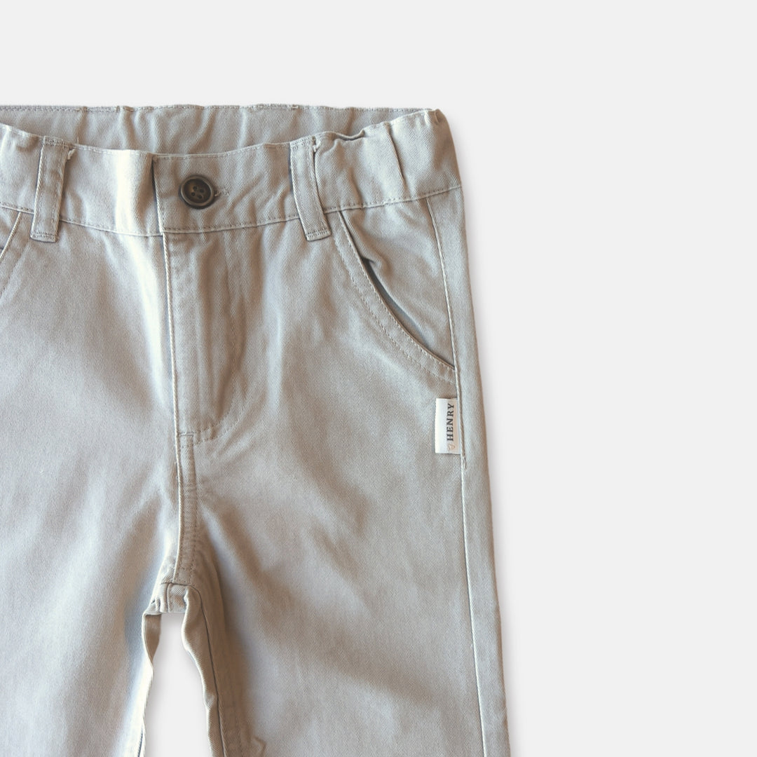 Boys Chino Pant - Stone