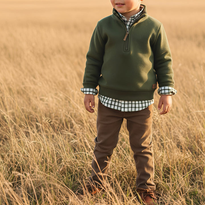 Boys Chino Pant - Deep Taupe