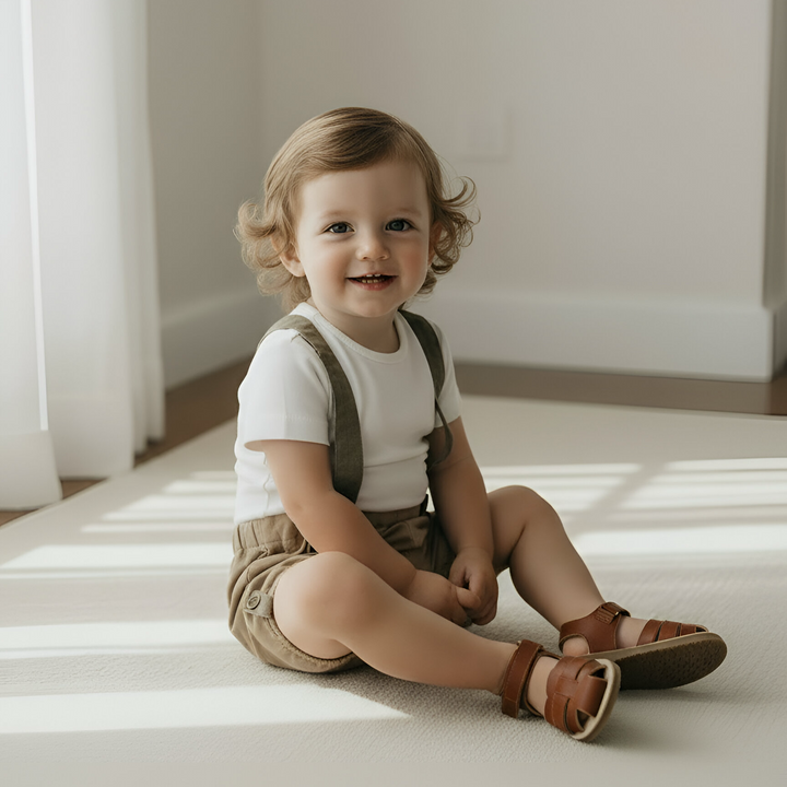 Baby Boys Digby - Oat Brown