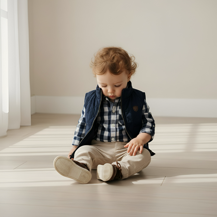 Baby Boys Chino Pant - Stone