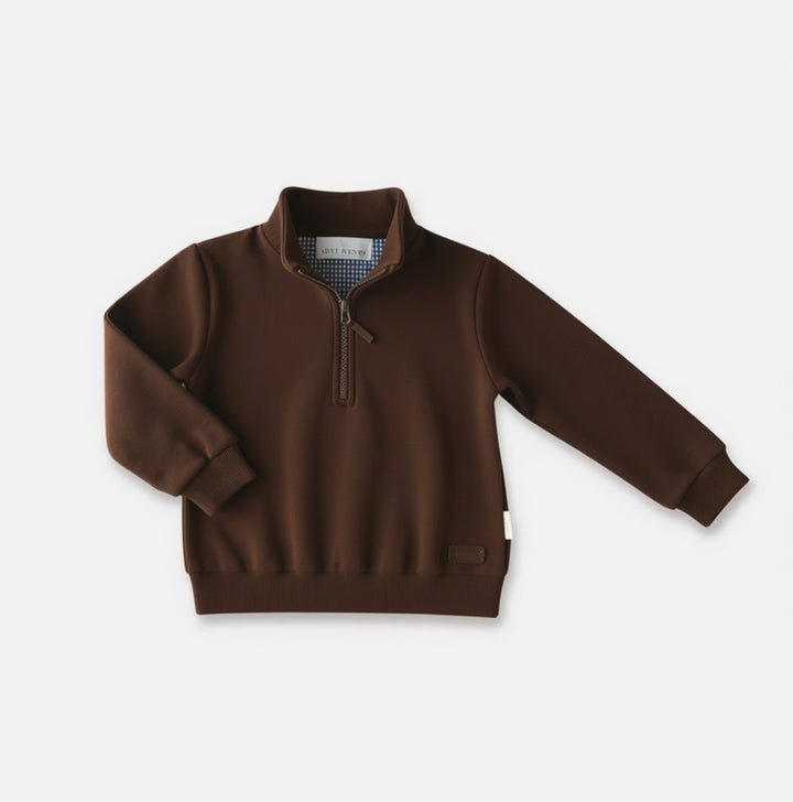 Baby Boys Harry Jumper - Dark Chestnut