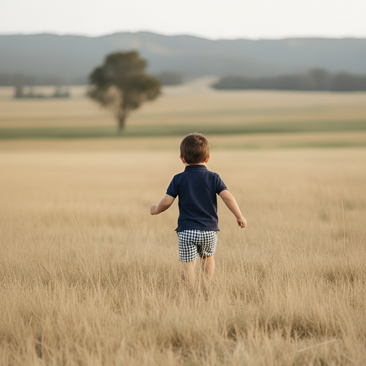 Boys Polo Shirt - Navy
