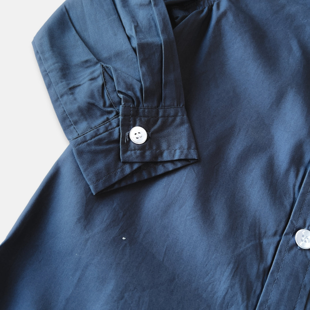 Boys Oxford Dress Shirt -  Navy