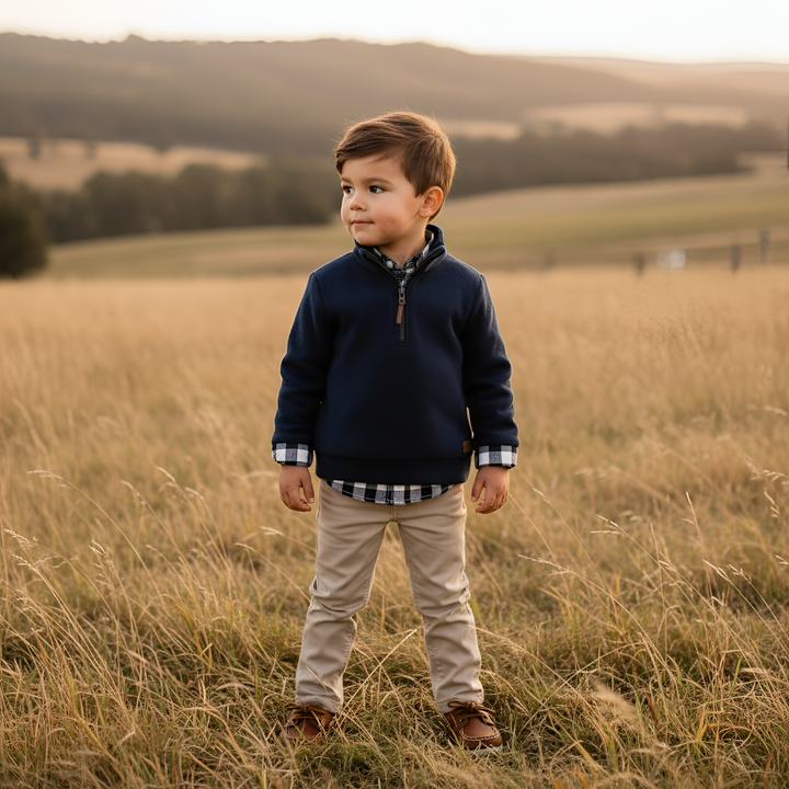 Boys Harry Jumper - Navy