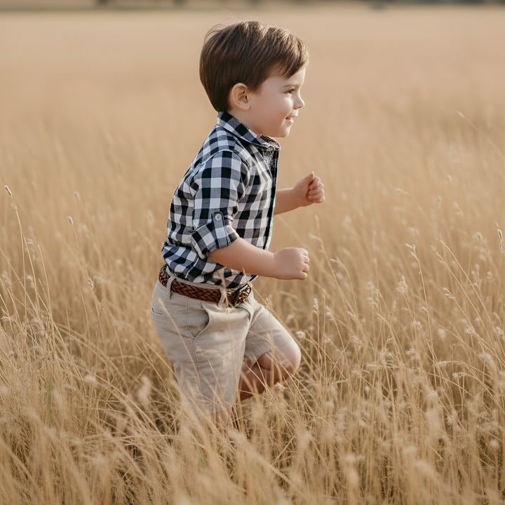 Boys Chino Shorts - Stone