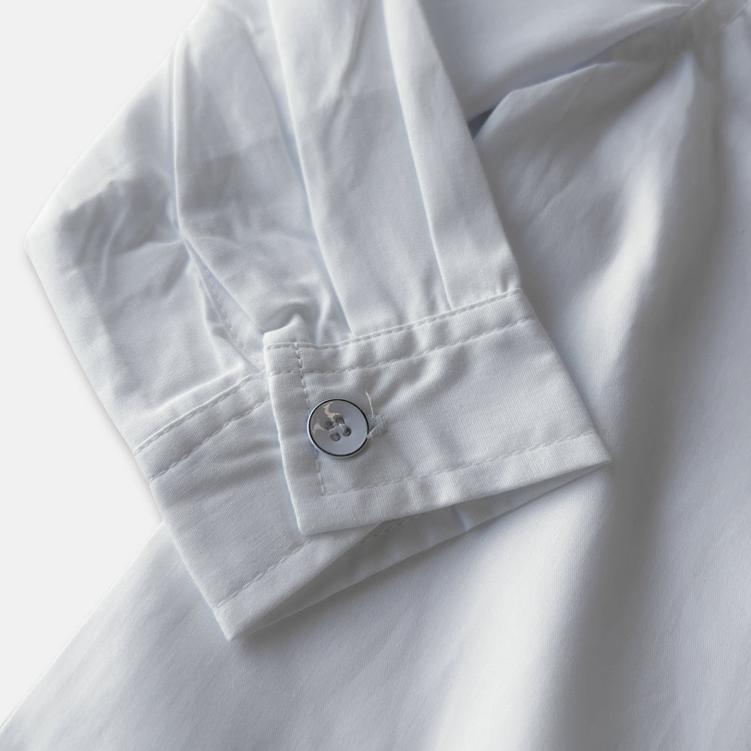 Boys Oxford Dress Shirt -  White