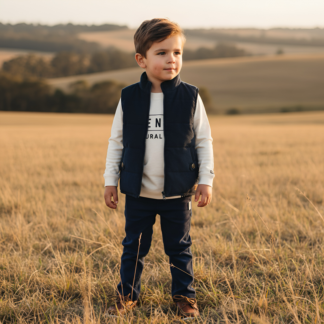 Boys Chino Pant - Navy