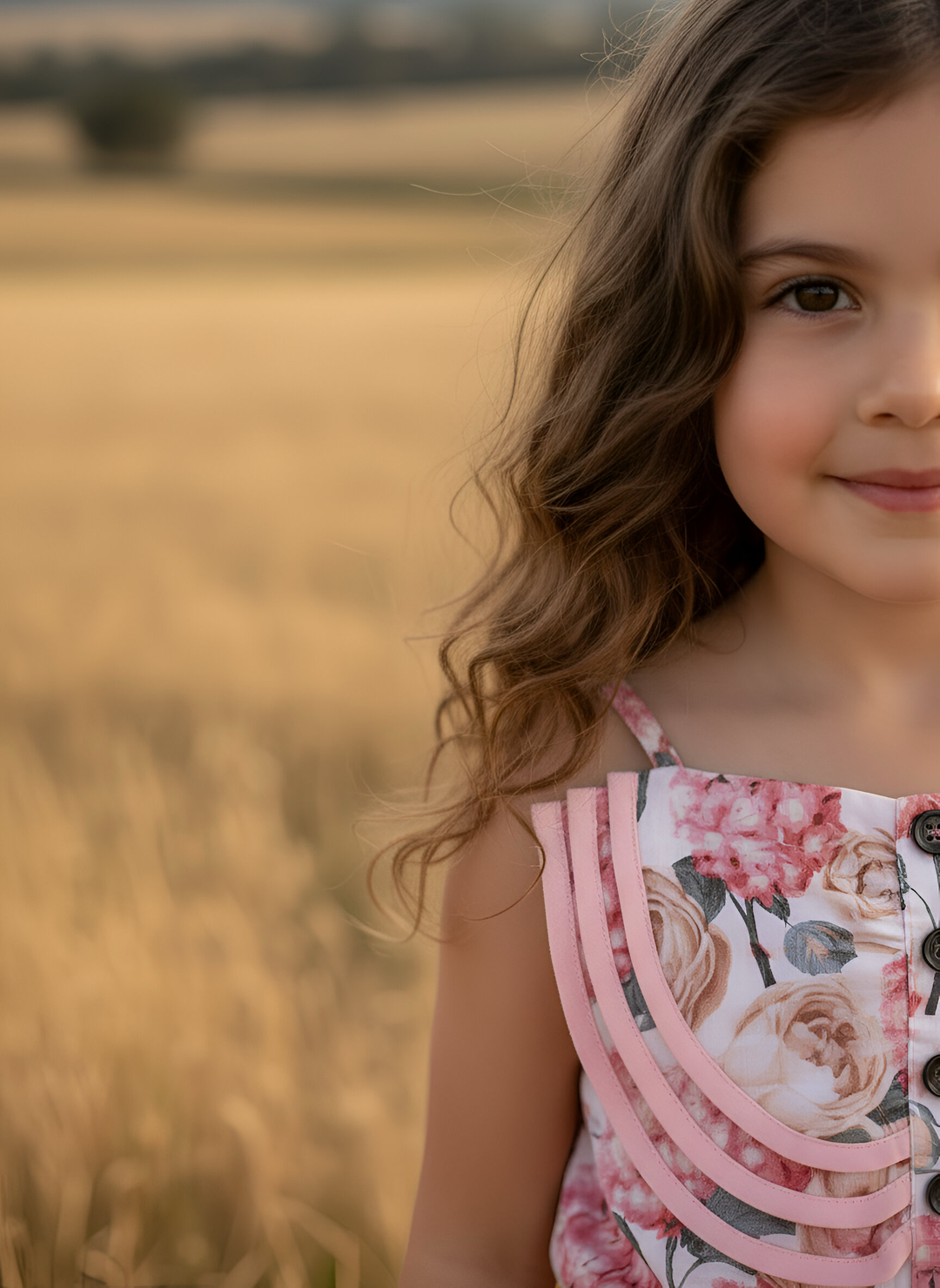 Girls Miranda Playsuit - Pink Blossom