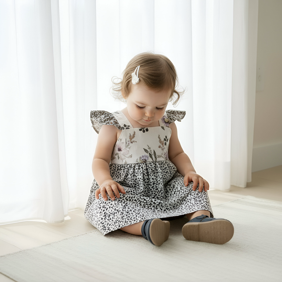 Baby Girls Hattie Dress -  Meadow Florals