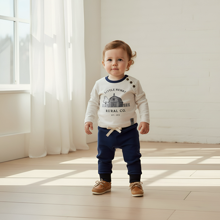 Baby Boys LS Graphic Tee - Rural Barn