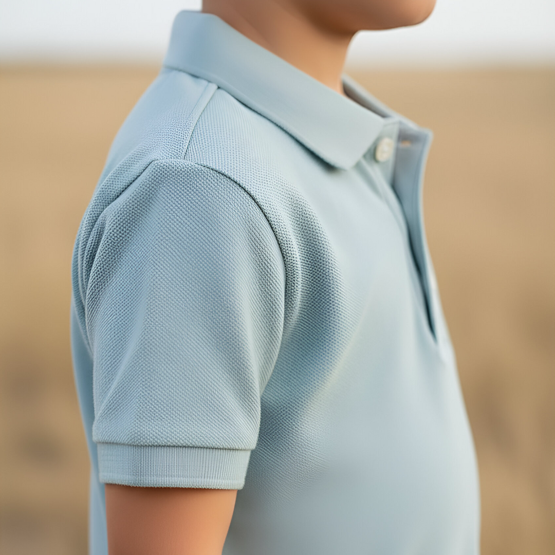 Boys Polo Shirt - Blue 26