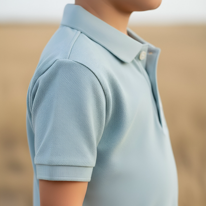 Boys Polo Shirt - Blue 26